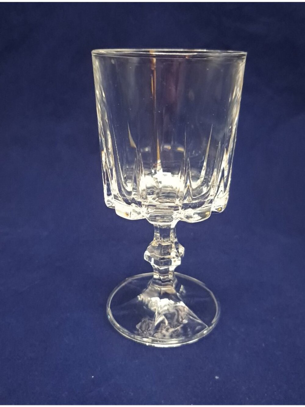 Water Goblet Clear Glass